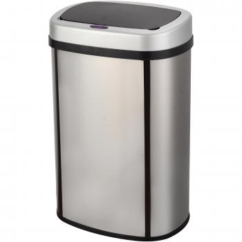 Cubo de basura automático Kitchen Move Majestic Acero Inoxidable ABS 58 L