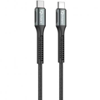 Cable Qcharx Prague Tipo C A Tipo C 3A 60W - 1m