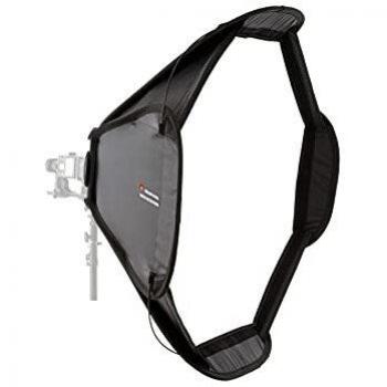 Softbox Octagonal Ezybox Pro 80cm - Medio, Difusor para Flash de Estudio