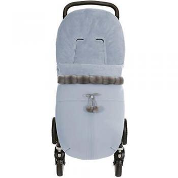 Uzturre - Saco Silla Polipiel, Color Azul Bebe