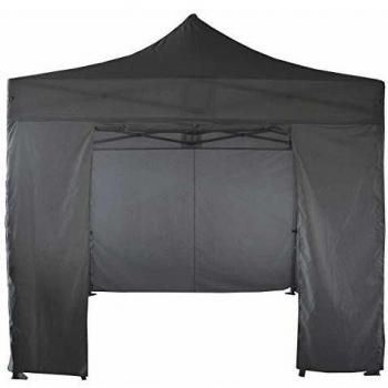 Muralla con cremallera para carpa plegable Pro+ de 50mm en 3m color gris