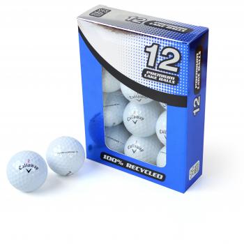 Second Chance Callaway Hex - Bolas de golf reciclada, color blanco