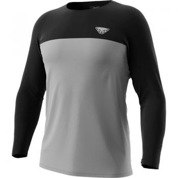 Camiseta de Manga Larga Dynafit Traverse S-Tech para Hombre - Color: Negro, Talla XS/S