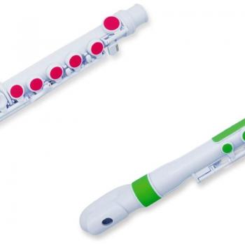 Nuvo JFlute 2.0 White-Green Recorder