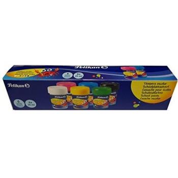 Pelikan 295246 - Set de tempera escolar 25 ml