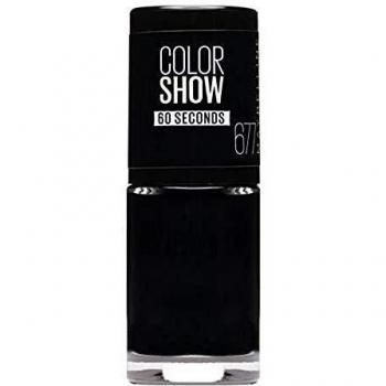 Maybelline New York Color Show Esmalte de Uñas, Tono: Color Show 667 Blackout