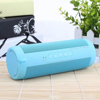 Altavoz Portátil Inalámbrico Bluetooth T2 con Sonido Envolvente Estéreo y Resistencia al Agua para Exteriores