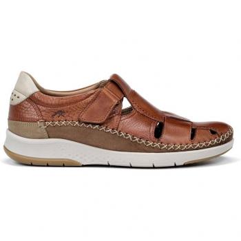 Fluchos F0797 Sandalia Plana Hombre Marrón