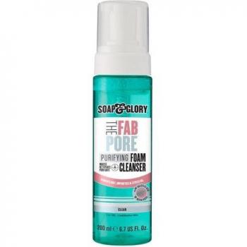 Limpiador Facial en Espuma Purificante Face and Clarity Vitamina C - 350ml - Soap & Glory