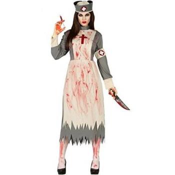 Disfraz de enfermera zombie adulta