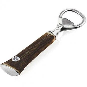 Personalized Engraved English Pewter Stag Horn Bottle Opener