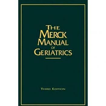 The Merck Manual of Geriatrics