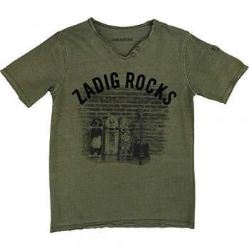 ZADIG&VOLTAIRE T-Shirt Col Tunisien Camiseta,