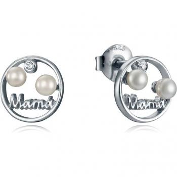 Pendientes Viceroy Elegant 4126E000-68 Plata con Perlas y Circonitas