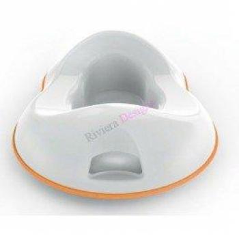 Gedy DD019300100 Reductor para Inodoro, Blanco y Naranja