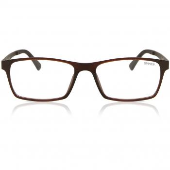 Sinner Loup SIOP-723 with Clip-On 41-P30 Gafas Recetadas para Hombre Marrones con lentes de prescripción y clip-on