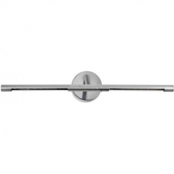 Aplique LED Siena para cuadros 18 luces aluminio níquel satinado