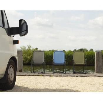 Silla de camping plegable compacta San Marino gris