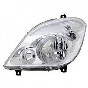 Faro Delantero VAN WEZEL 3077967 H7 para Mercedes-Benz Sprinter 3-T Van, Luz Principal Izquierda para Circulación a la Derecha
