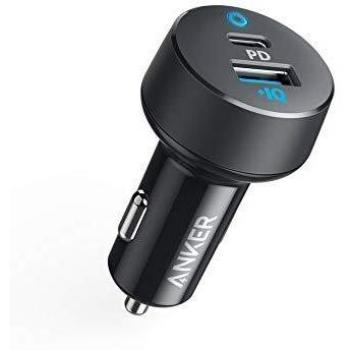 Anker Cargador Coche Power Drive PD 2 Negro 1x USB 1x Tipo C