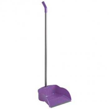 Mery M57358 - Recogedor de Basura con Perfil de Goma y Palo Incluido, 23 cm