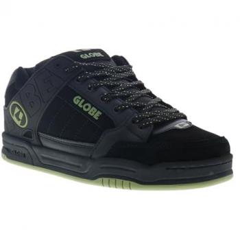 Globe Tilt Zapatillas de Skate negras, características: diseño moderno, suela de goma duradera, plantilla acolchada para mayor comodidad, parte superior de cuero y malla transpirable, cierre con cordones para un ajuste seguro