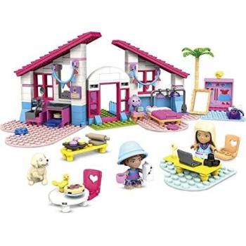 Mega Construx Barbie Malibu House Playset