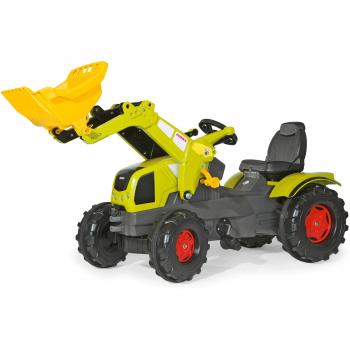 Tractor de Pedales Rolly Toys Claas Axos 340 con Pala Frontal para Niños de 3 a 8 Años