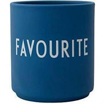 Design Letters Taza Azul Favourite