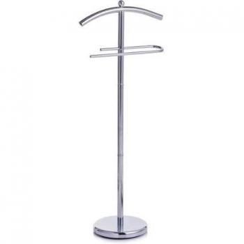 Zeller 17103 Galán de Noche, Metal, Plateado, 43x25.5x109 cm