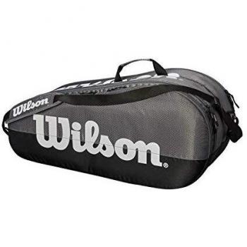 Wilson Sporting Goods Team 2 Large Compartment Tennis Bag, Grey