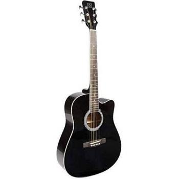 Guitarra acústica - Oqan, Guitarra Acust Qga-21 Cut Bk