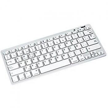 Iggual Little - Teclado con BlueTooth, color blanco