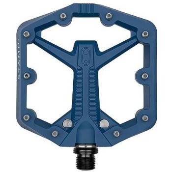 Crankbrothers Pedales de Plataforma Stamp 1 Small Gen 2 Plateado y Azul Marino