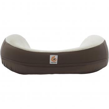 Ergobaby Funda para Almohada de lactancia Natural Curve de Ergobaby, Marrón