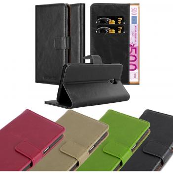Funda Libro para Lenovo P2 en ROJO BURDEOS