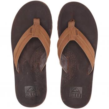 Reef Voyage Lux, Chanclas para Hombre, Marrón