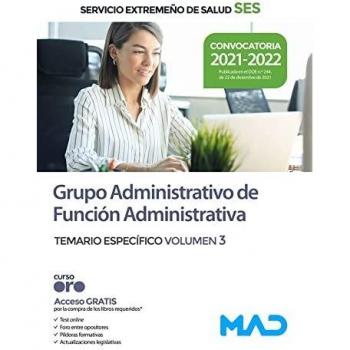 Grupo Administrativo de Función Administrativa del Servicio Extremeño de Salud