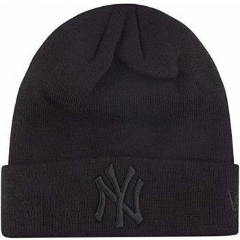 New Era MLB Essential Cuff Knit Neyyan Gorra, Unisex Adulto, Black, Talla Única