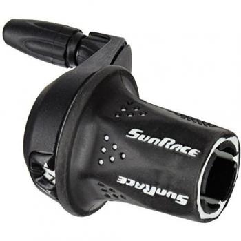 SUN RACE TSM21 Twist Shifter Right 7-Speed MANETAS DE Cambio, Adultos Unisex, Negro, ESTANDAR