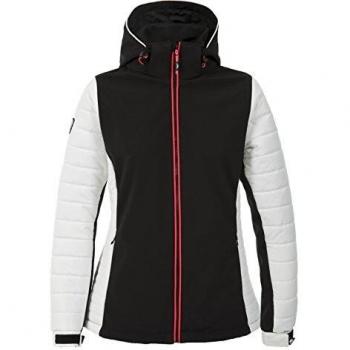 Trespass Focus Chaqueta de esquí, Mujer, Negro, XX-Large