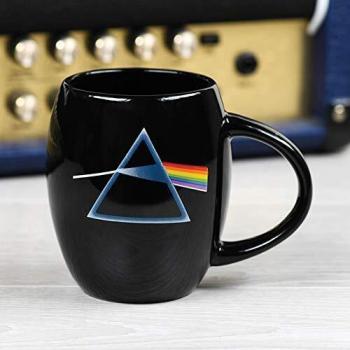 Taza Cerámica Ovalada Pink Floyd - Dark Side of The Moon, 425 ml