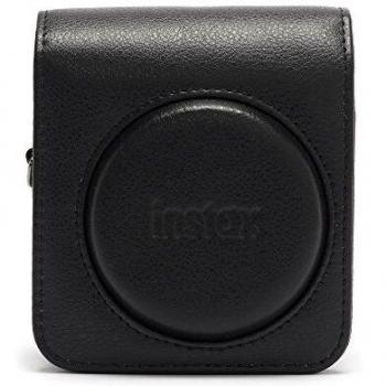 Instax Mini 90 - Funda de piel sintética con correa