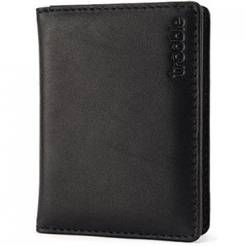 Porta tarjetas piel Cardcase credit card - piel autentico - bolsa - negra