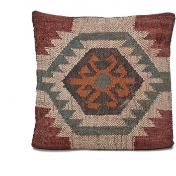 Moycor Yute - Cojín, 60 x 60 x 10 cm, multicolor