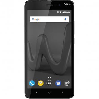 Smartphone Wiko Lenny 4 Plus Negro - Pantalla 5.5/13.9cm IPS - Cámara 8/5MP - Procesador QC Cortex A7 1.3GHz - Memoria Interna 16GB - RAM 1GB - Sistema Operativo Android7.0 - Dual SIM - Batería 2500mAh