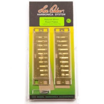 Lee Oskar Natural Minor Harmonica Reed Plates 1910 Model