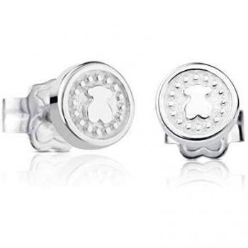 Pendientes TOUS Aura en plata de primera ley. Motivo: 0,6 cm.
