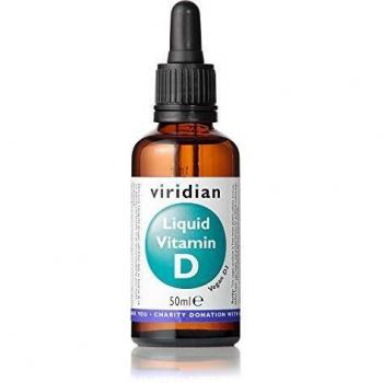 Viridian Vitamina D3 Líquida Vegana 2000IU 50ml