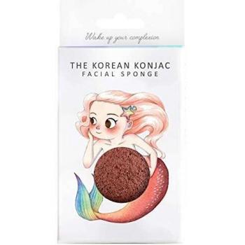 The Konjac Sponge Co Esponja Facial, Rojo - 1 Unidad